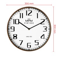 Nástenné hodiny MPM E01.4200.52, 42cm 